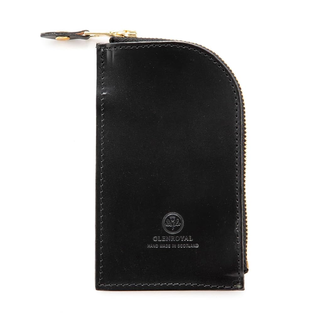 グレンロイヤル キーケース GLENROYAL｜ジップド キーケース カードポケット付き ZIPED KEY